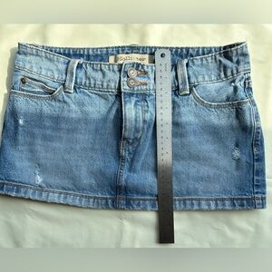 Hollister Jean Mini Skirt size 5